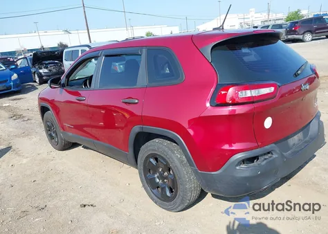2014 Jeep Cherokee Sport z USA, uszkodzony, nr VIN 1C4PJLAB9EW162680